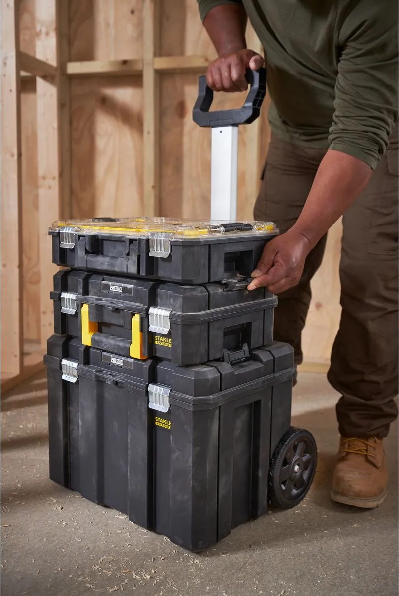 Stanley FatMax PRO-STACK FMST1-80101 Opbergsysteem - 3-delig - Zwart/Geel - afbeelding 6 van 6