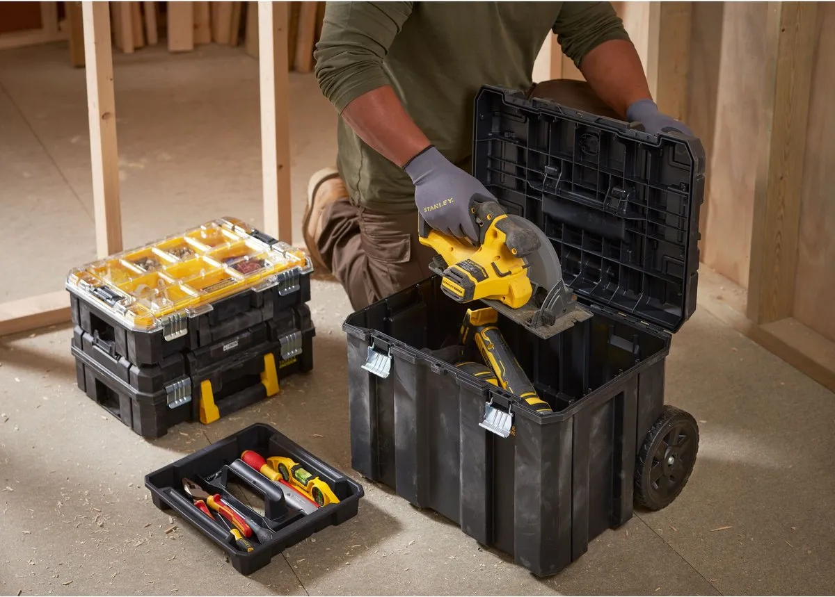 Stanley FatMax PRO-STACK FMST1-80101 Opbergsysteem - 3-delig - Zwart/Geel