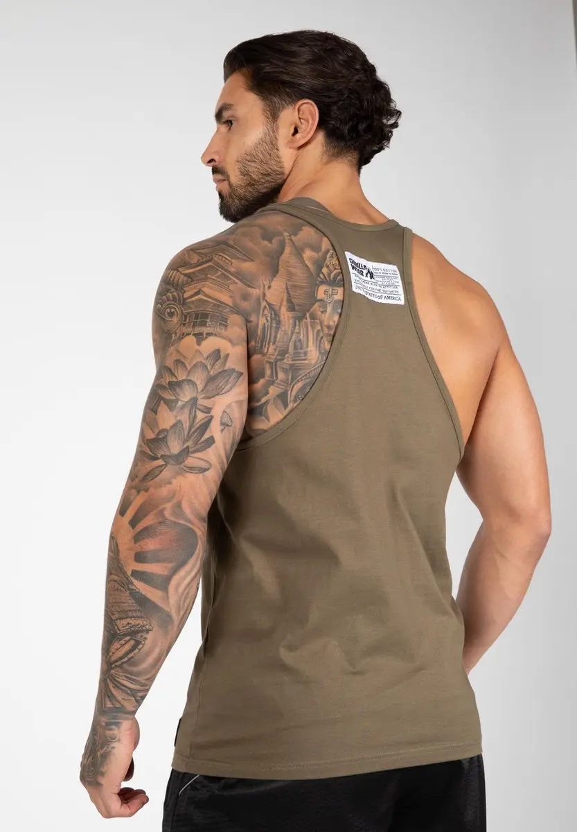 Gorilla Wear Classic Tanktop Legergroen M