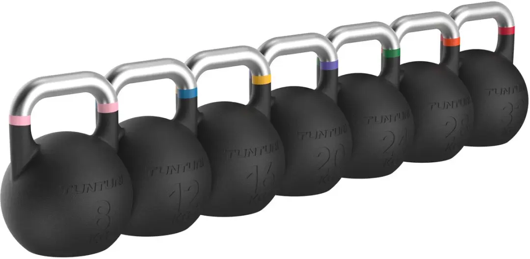 Tunturi Platinum Competition Kettlebell 28kg - Zwart