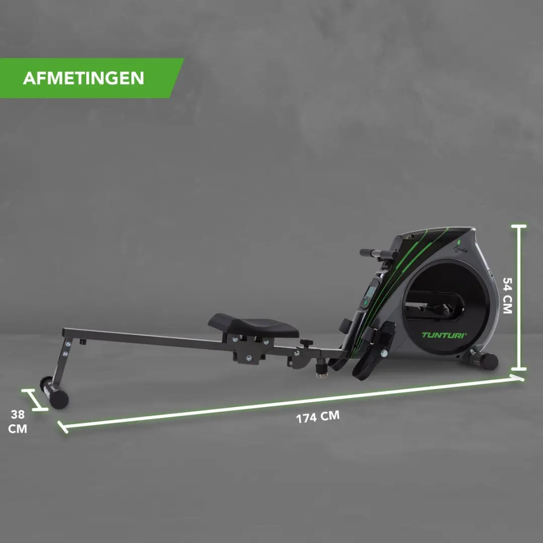 Tunturi Cardio Fit R20 Roeitrainer - 4 Weerstanden
