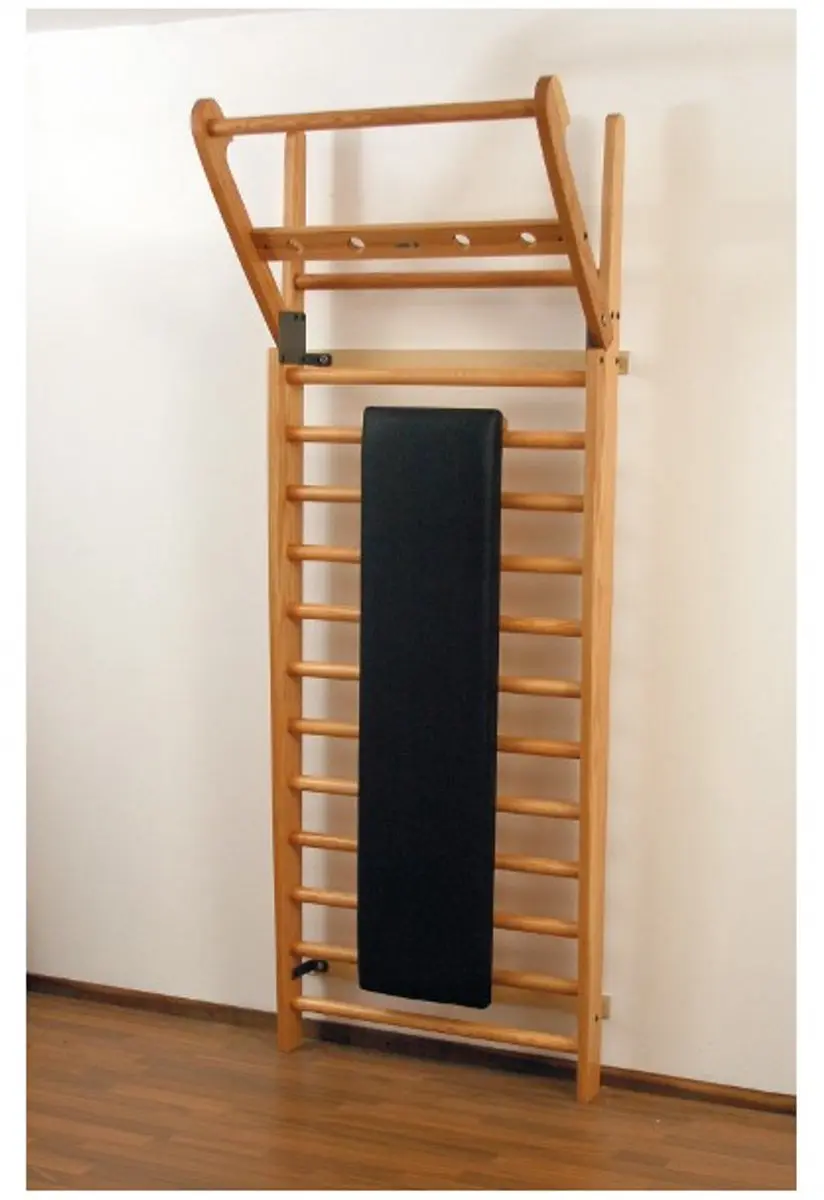 Nohrd Trainingsbank Echt Leder - Zwart/Naturel
