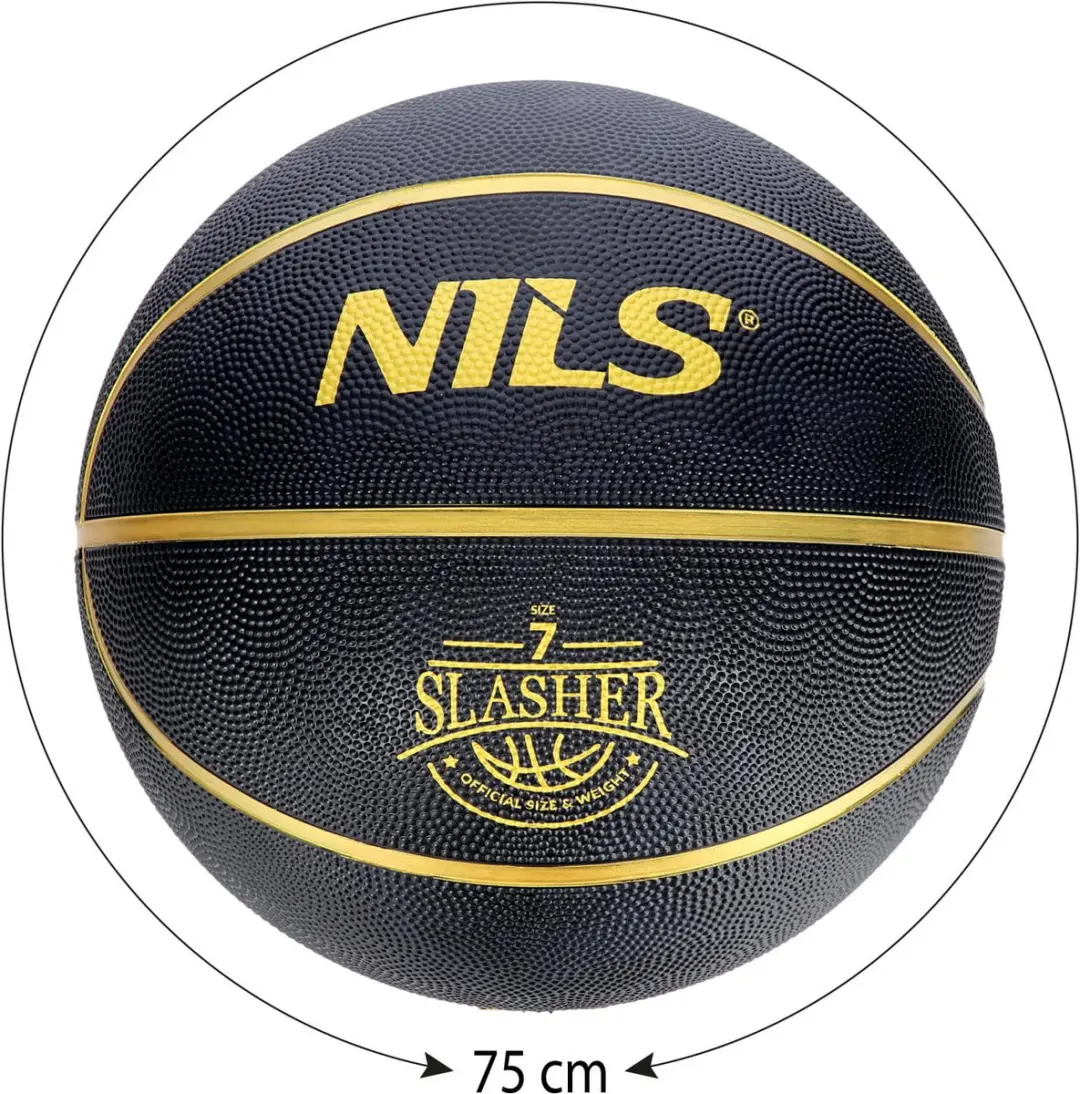 Nils Slasher Basketbal Maat 7 - Zwart