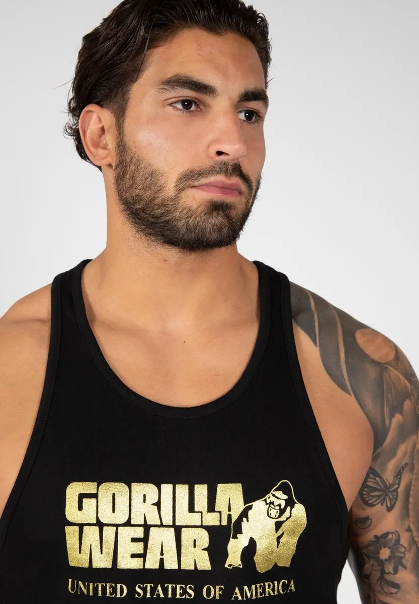 Gorilla Wear Classic Tank Top Goud - XL