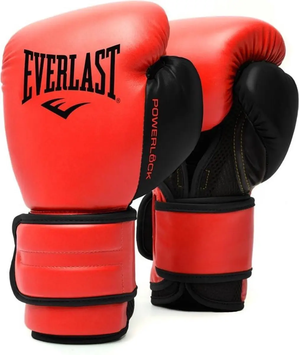 Everlast Powerlock 2 Bokshandschoenen 10 oz - Rood