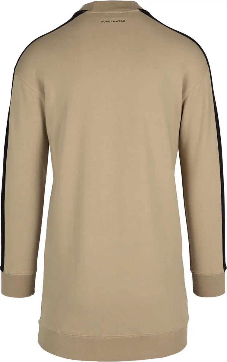Gorilla Wear Isabella Sweatshirtjurk Beige - M
