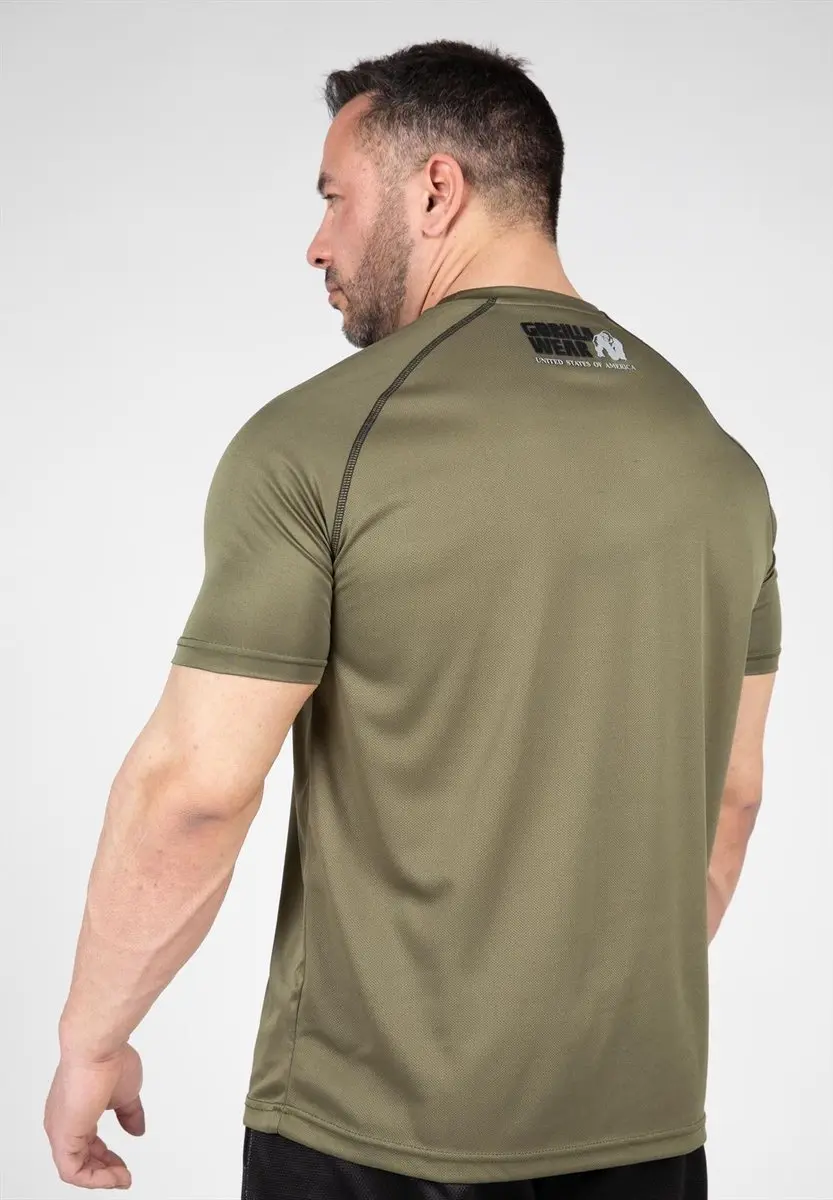 Gorilla Wear Performance T-shirt Legergroen S - afbeelding 6 van 6