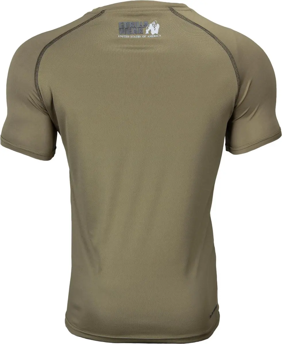 Gorilla Wear Performance T-shirt Legergroen S