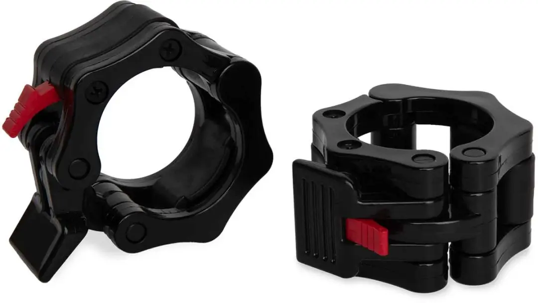 Virtufit Lock Jaw Collar Olympische Halterstangsluiters 50mm - 2 Stuks - Zwart