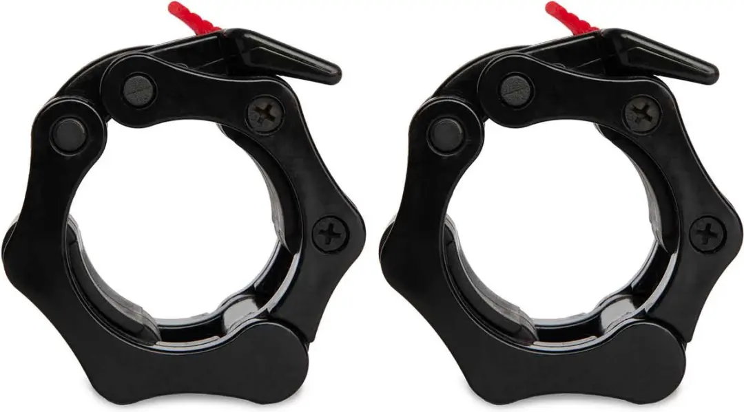 Virtufit Lock Jaw Collar Olympische Halterstangsluiters 50mm - 2 Stuks - Zwart