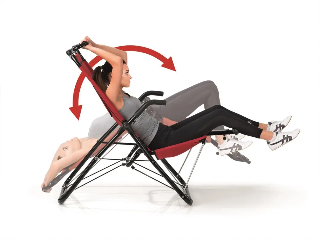 Maxxmee Inversion Trainer Deluxe - Zwart/Rood