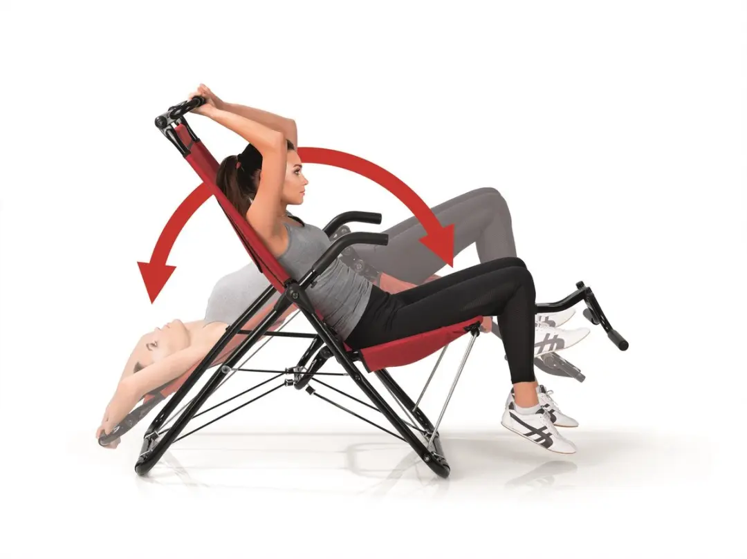 Maxxmee Inversion Trainer Deluxe - Zwart/Rood