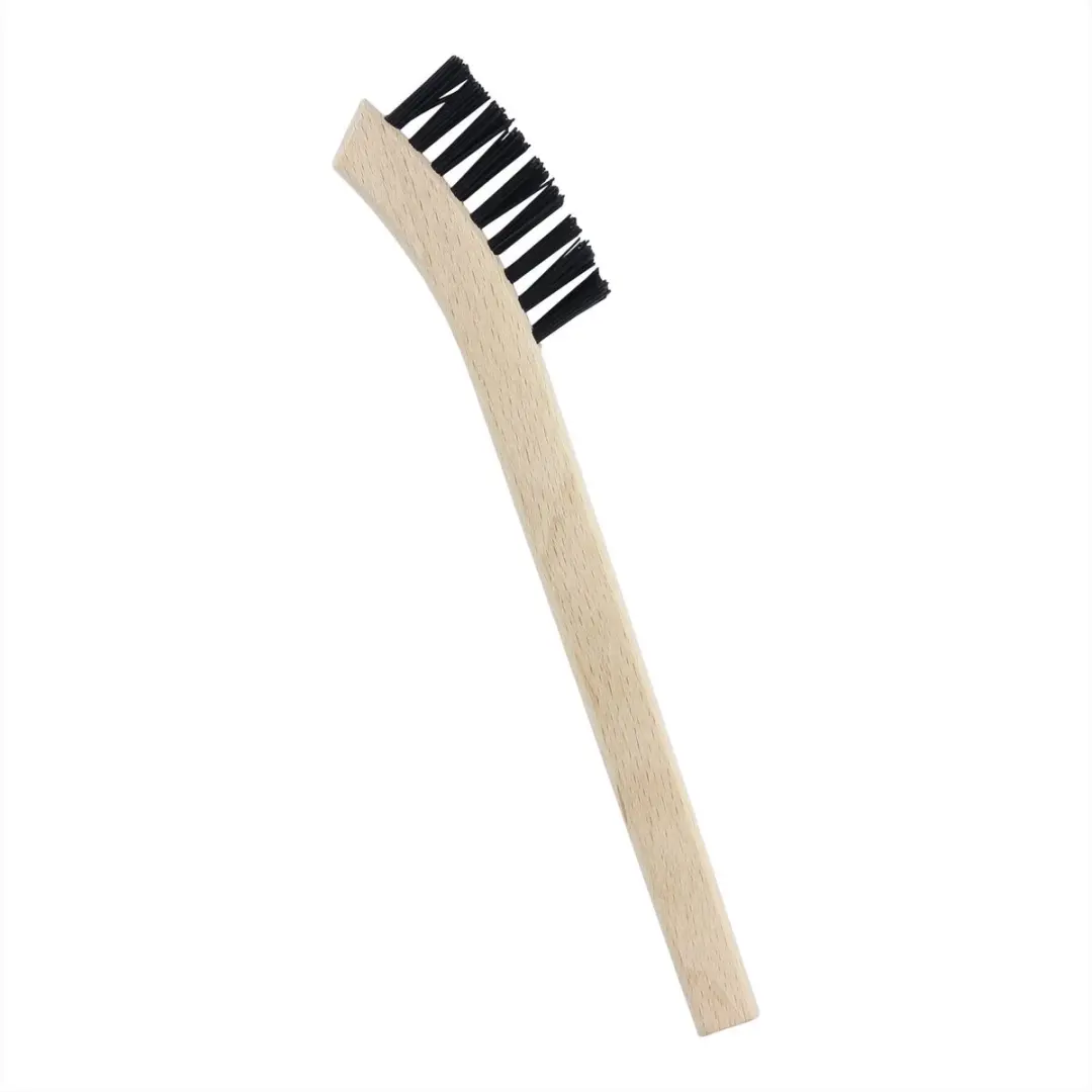 LifeMaxx Crossmaxx Barbell Borstel - Zwart/Beige