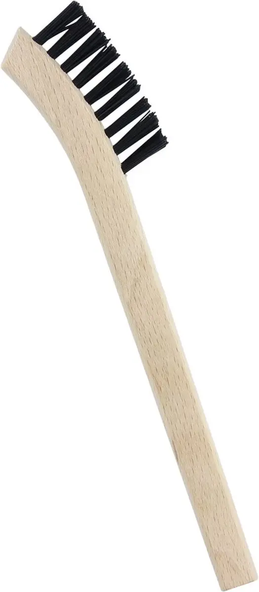 LifeMaxx Crossmaxx Barbell Borstel - Zwart/Beige
