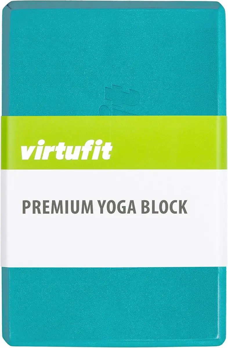 Virtufit Premium Yoga Blok - Ocean Green