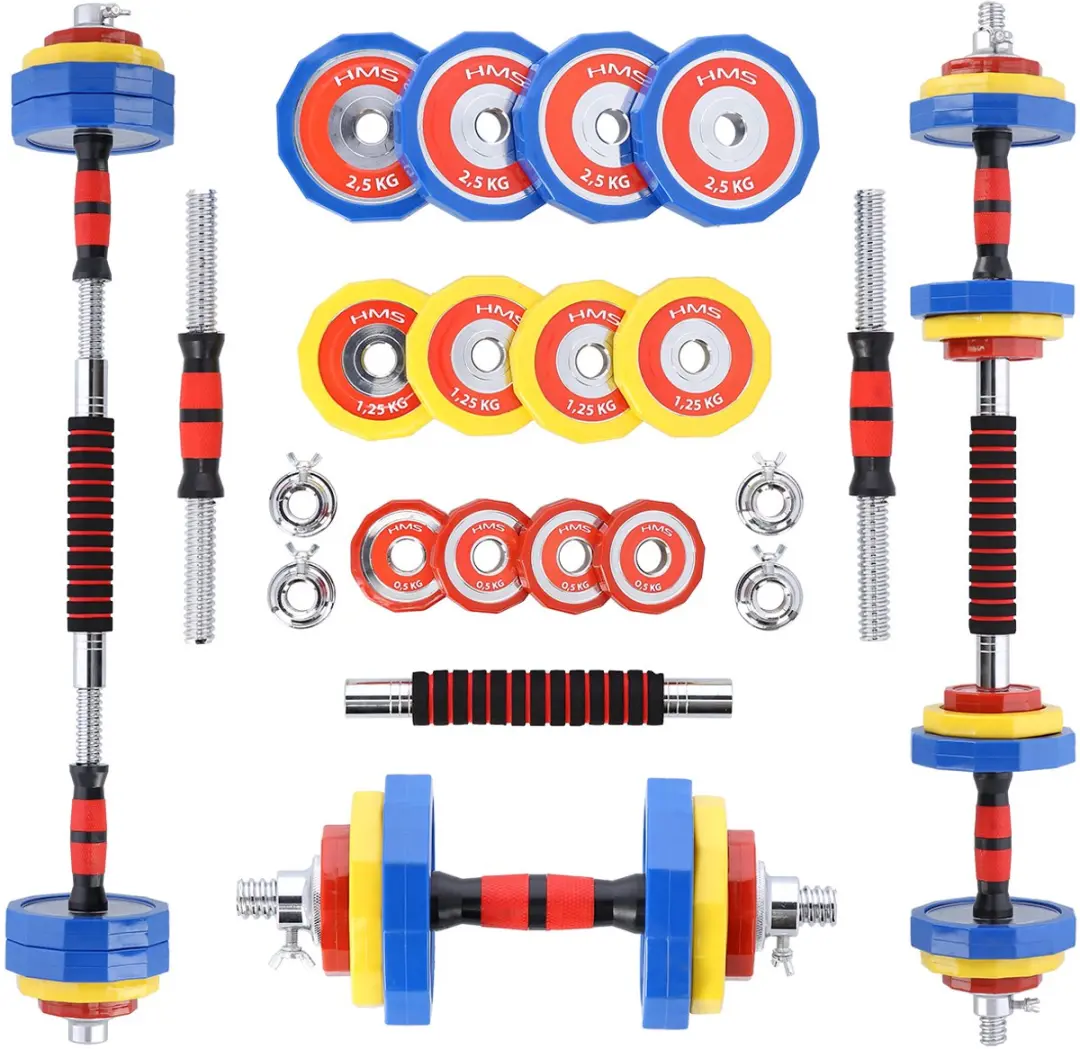HMS Verstelbare Halter & Dumbbell Set 21kg