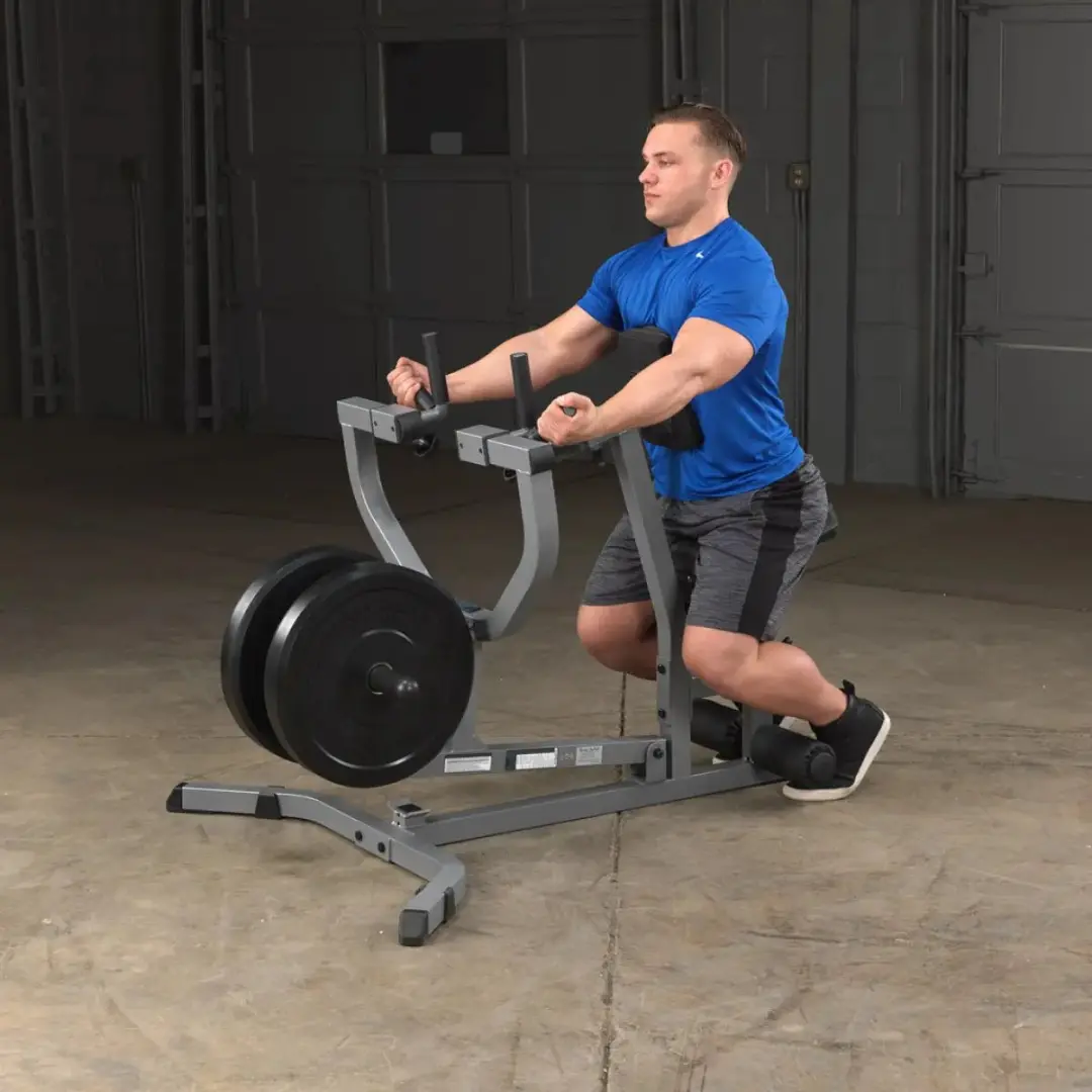 Body-Solid GSRM40B Seated Row Machine - Zwart