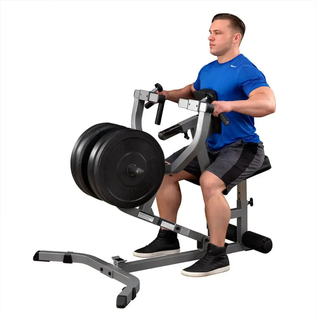 Body-Solid GSRM40B Seated Row Machine - Zwart