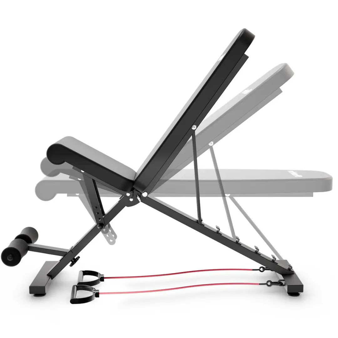 VirtuFit FB100 Fitnessbank - 7 Posities - 200 kg - Zwart