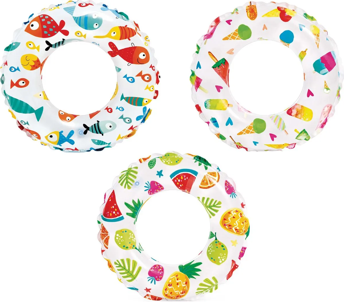 Intex Lively Zwemring 51cm - afbeelding 2 van 6