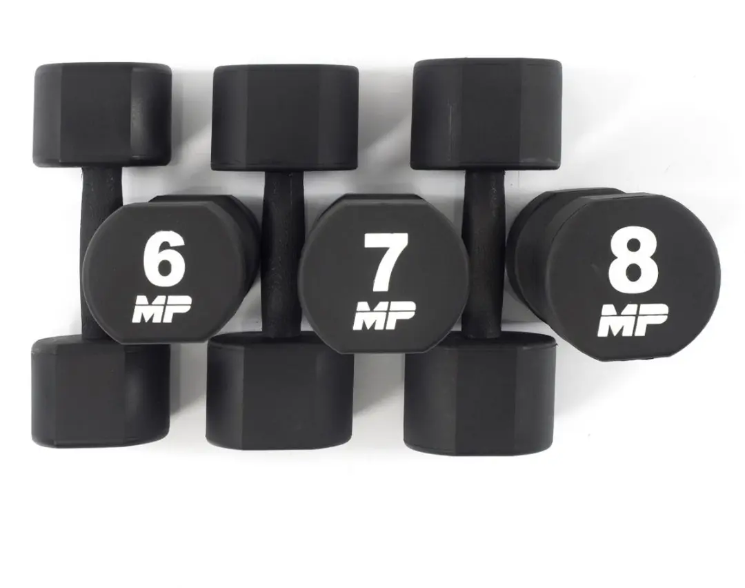Muscle Power Dumbbel Set 1-10kg - 20 Stuks