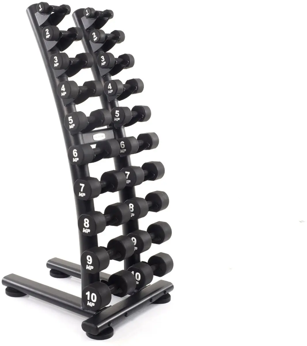 Muscle Power Dumbbel Set 1-10kg - 20 Stuks