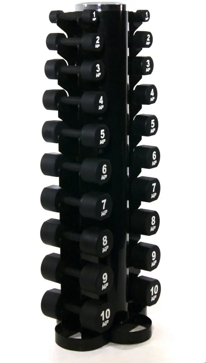 Muscle Power Dumbbel Set 1-10kg - 20 Stuks
