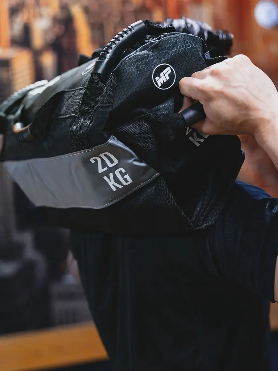 Muscle Power MP7012 Competitie Sandbag 20kg - Zwart/Grijs