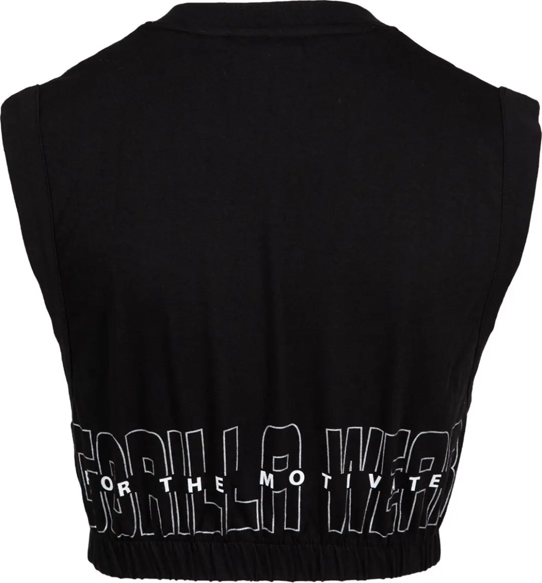 Gorilla Wear Albion Oversized Crop Top - Zwart L