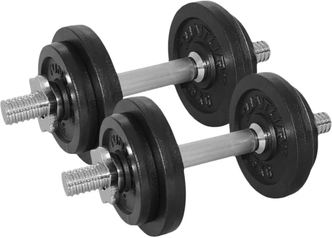 Tunturi Gietijzer Dumbbellset 20kg