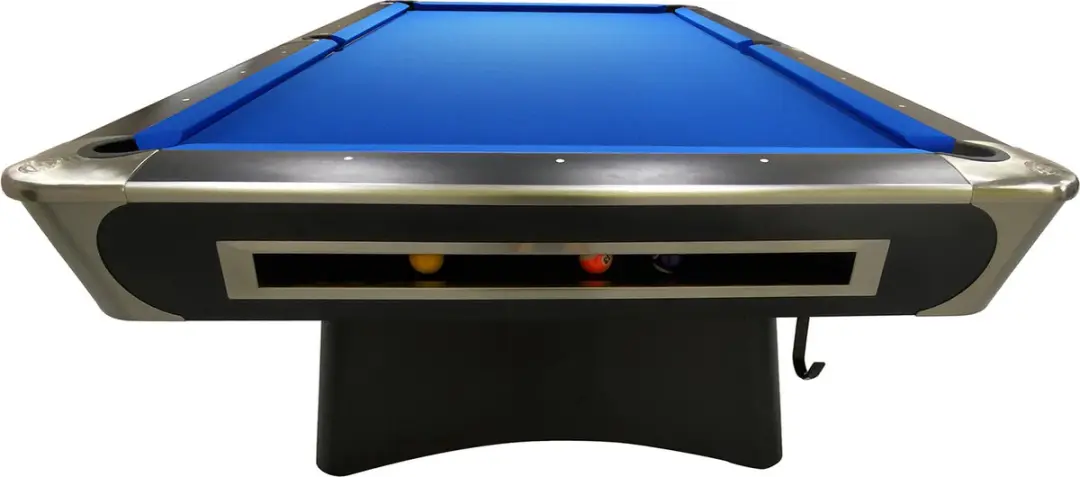 Buffalo Century Pro Pooltafel 9ft - Matzwart - Blauw laken