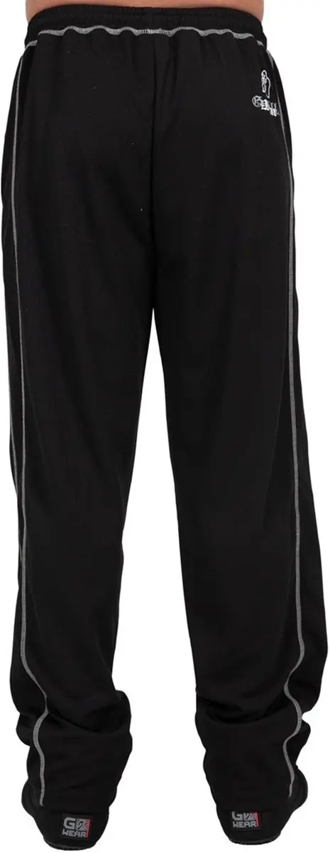 Gorilla Wear Marlow Mesh Pants Trainingsbroek 91091908 - Zwart/Grijs
