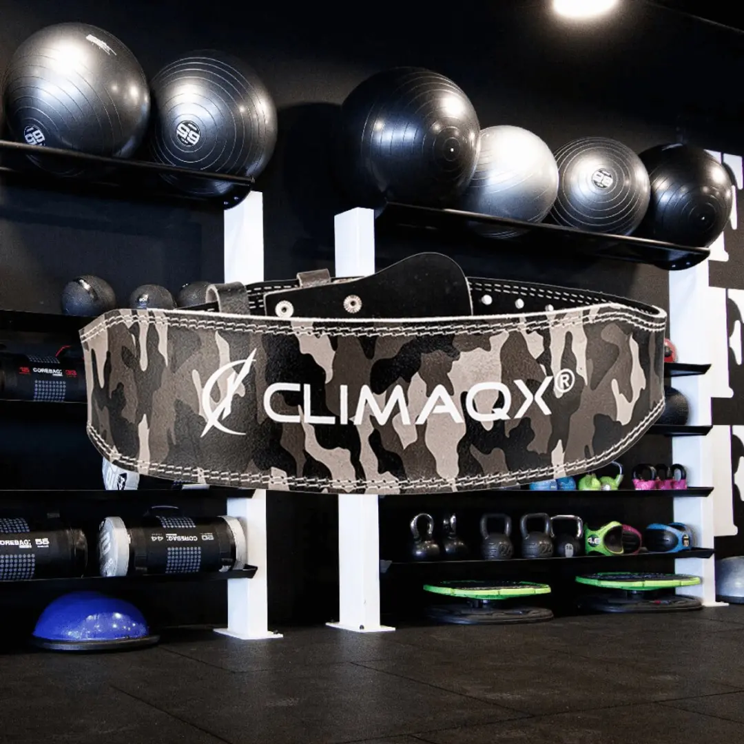 Climaqx Power Belt White Camouflage XL - Fitnessriem