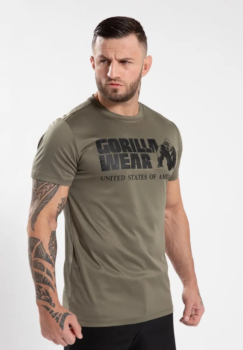 Gorilla Wear Classic Training T-shirt Legergroen S