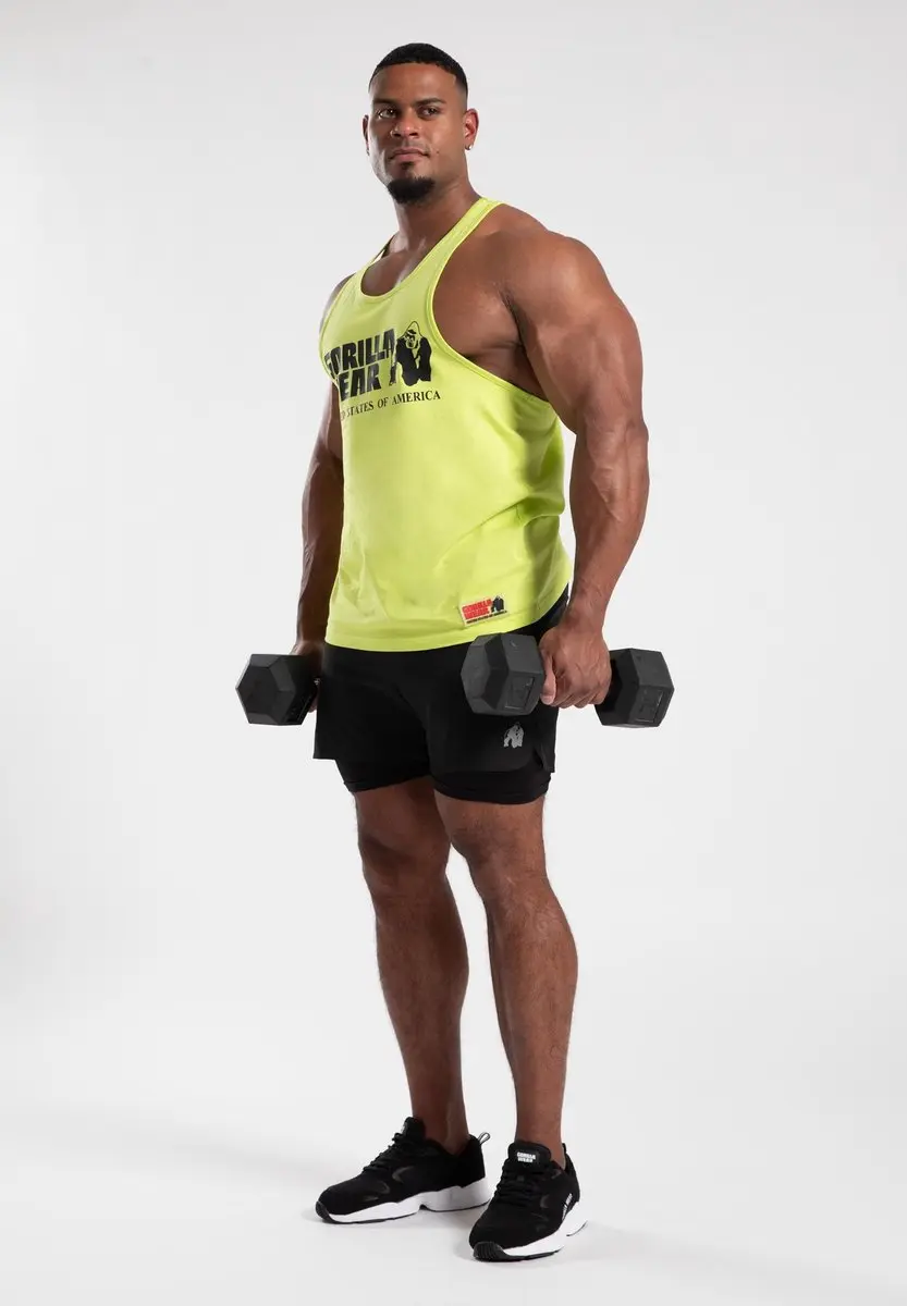Gorilla Wear Classic Tank Top 2XL - Wild Lime