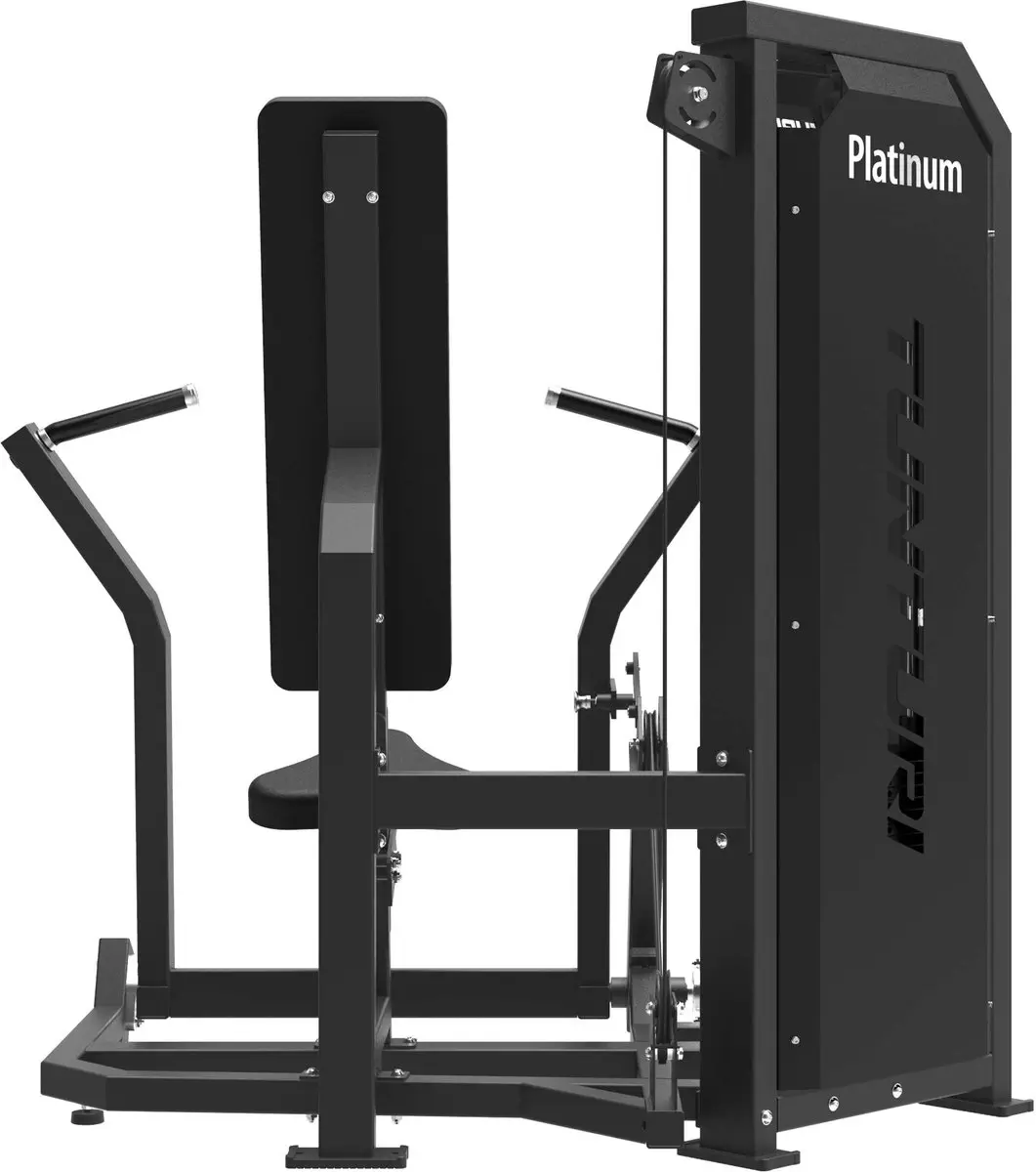 Tunturi Platinum Chest Press Krachtstation - 200kg - Zwart