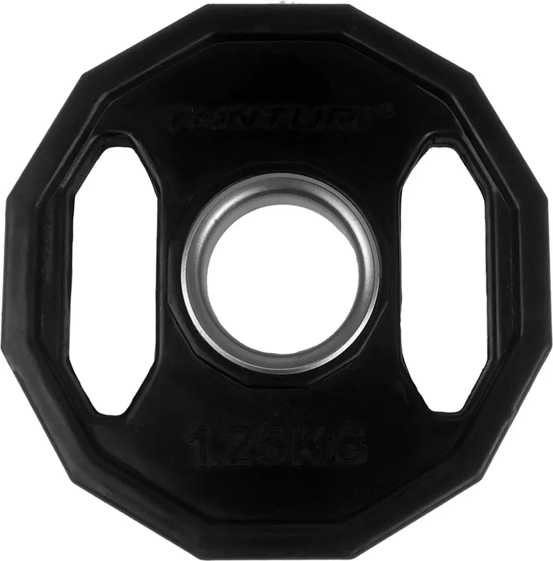 Tunturi Halterschijven 2x 1,25kg - 50mm - Zwart