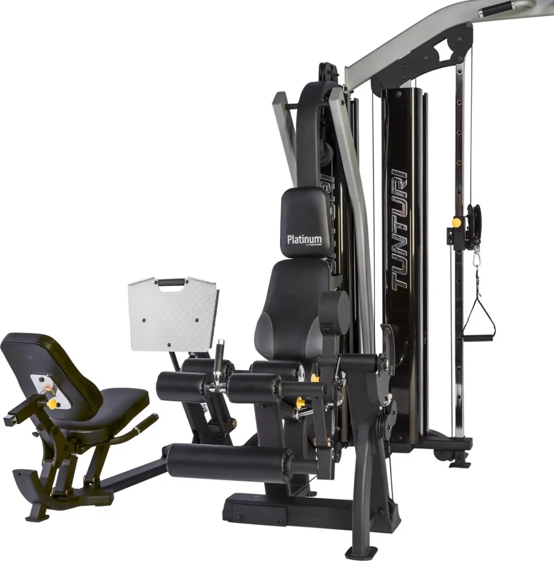 Tunturi Platinum 4in1 Legpress - Zwart/Wit