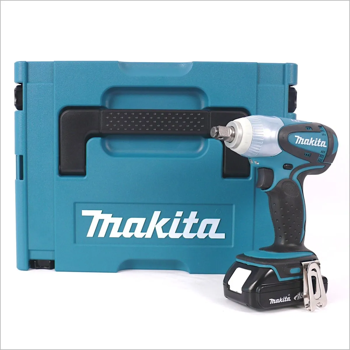 Makita DTW 251 Y1J Slagmoersleutel 18V - 230Nm - 1x 1,5Ah - afbeelding 3 van 5
