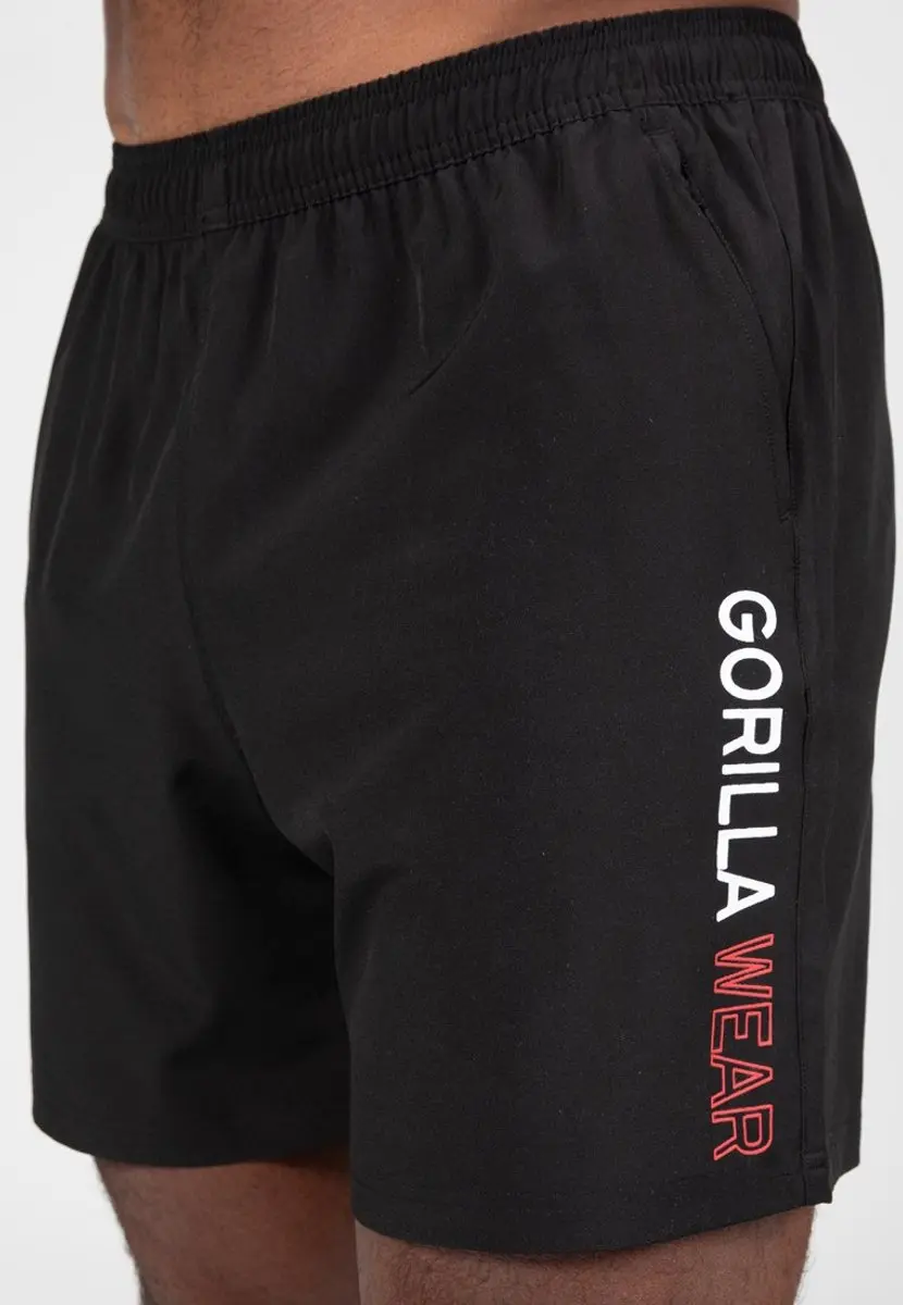 Gorilla Wear Clarkson Shorts 4XL - Zwart
