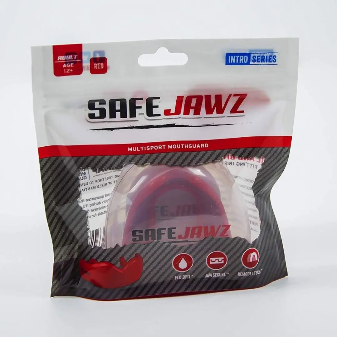 Safejawz Intro-Series Gebitsbeschermer Junior - Rood
