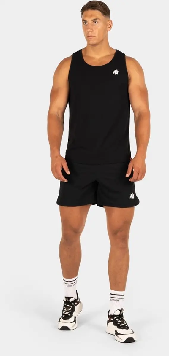 Gorilla Wear Colton Korte Broek 4XL - Zwart - afbeelding 6 van 6