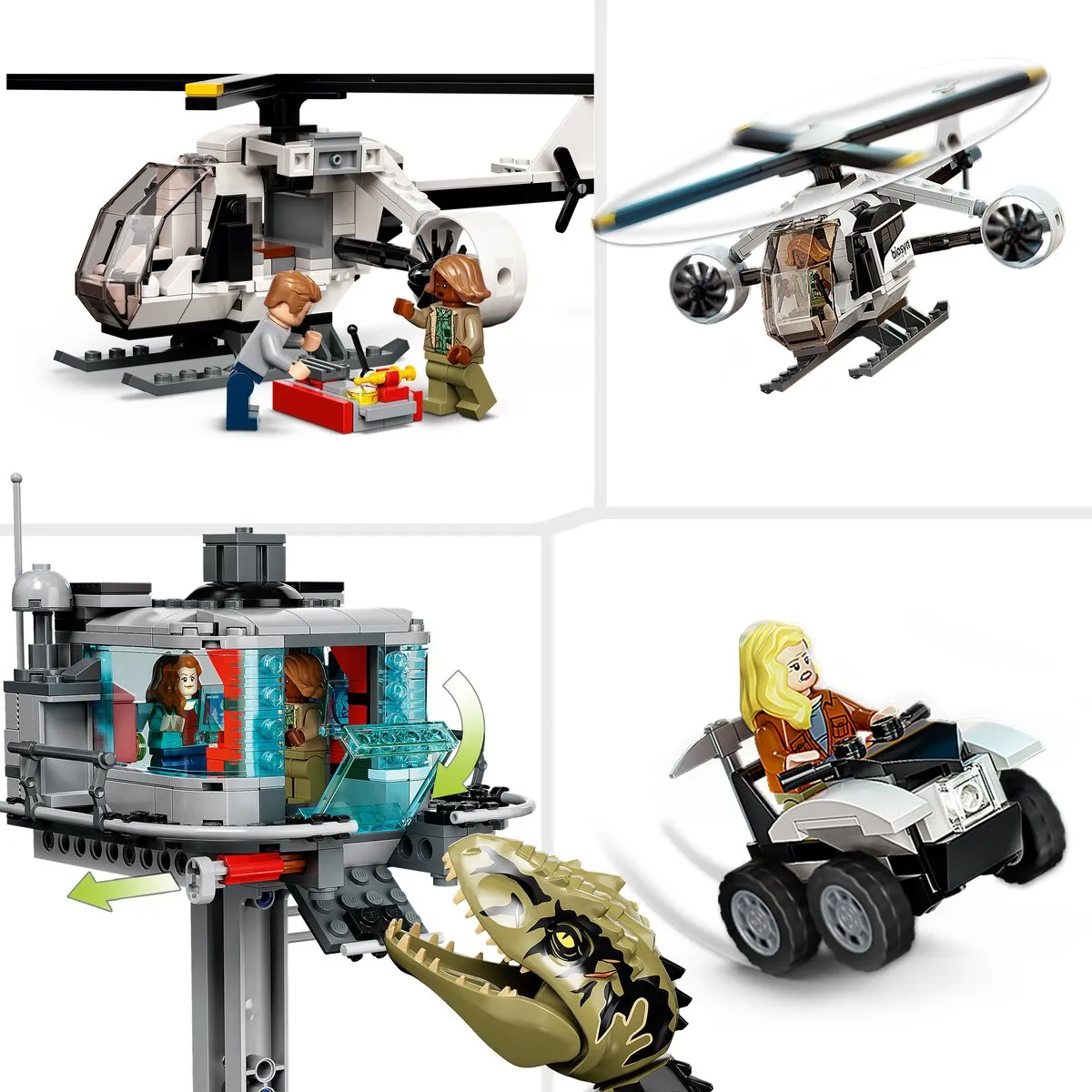 LEGO Jurassic World Liganotosaurus & Therizinosaurus Aanval 76949