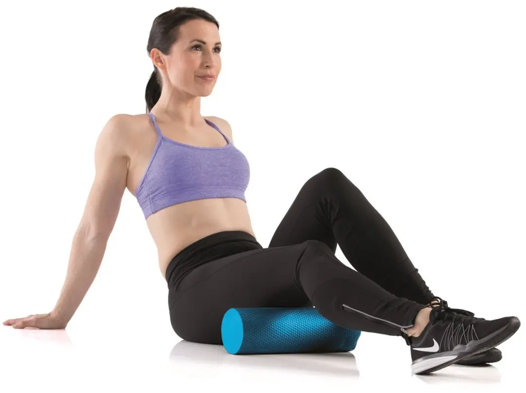 Gymstick Active Compact Foam Roller 30cm - Blauw
