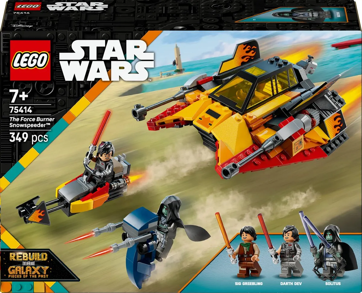 LEGO Star Wars The Force Burner Snowspeeder 75414 - 349 Stukken