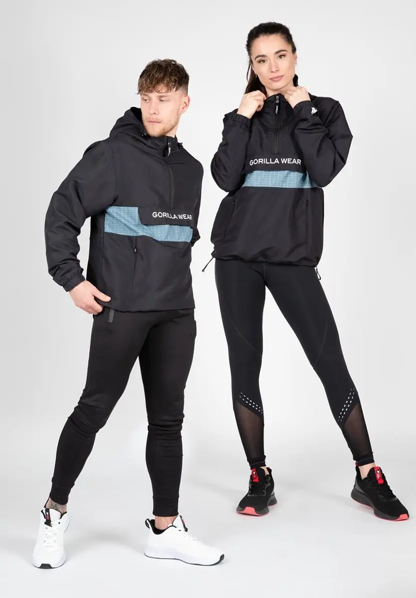 Gorilla Wear Bolton Windbreaker - Zwart L