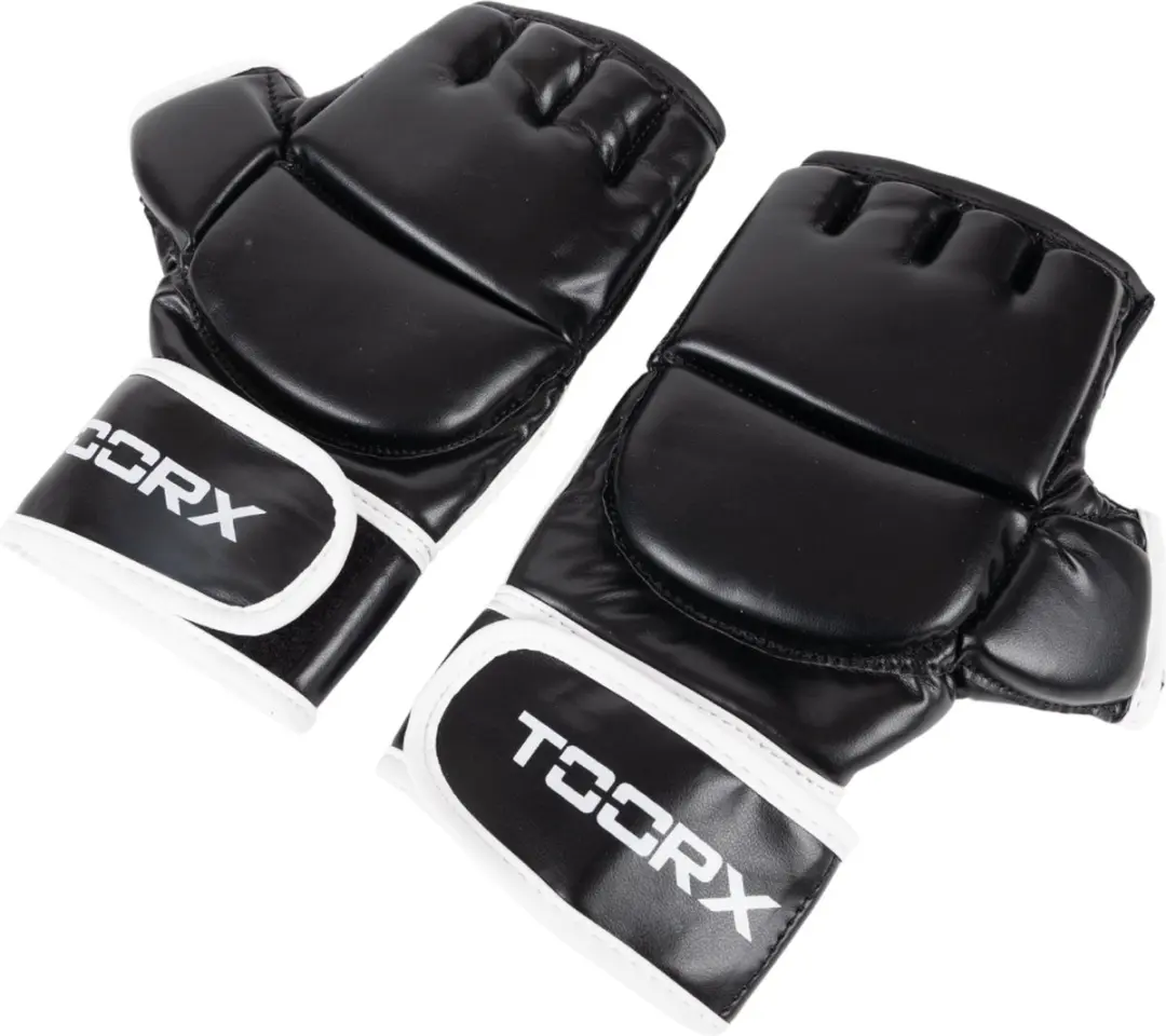 Toorx Fitness MMA Handschoenen Cougar - 10 oz - Zwart/Wit - L/XL
