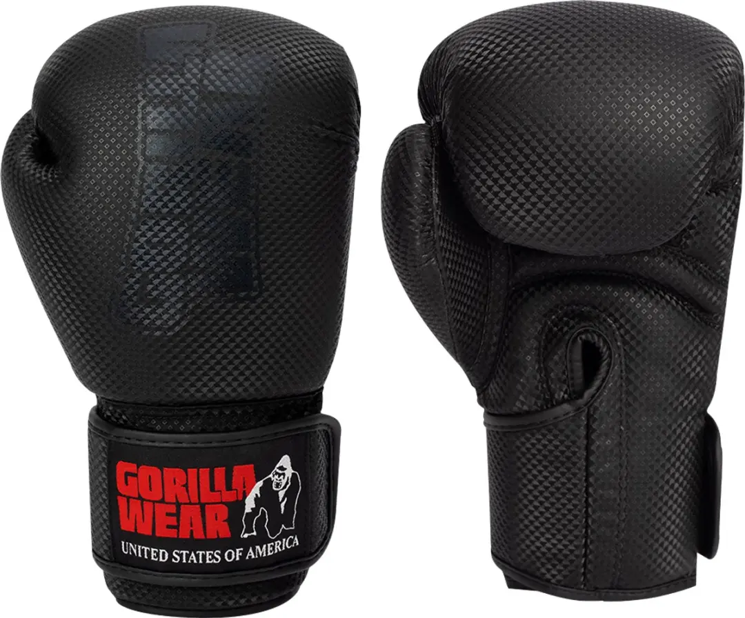 Gorilla Wear Montello Performance Bokshandschoenen 10 oz - Zwart