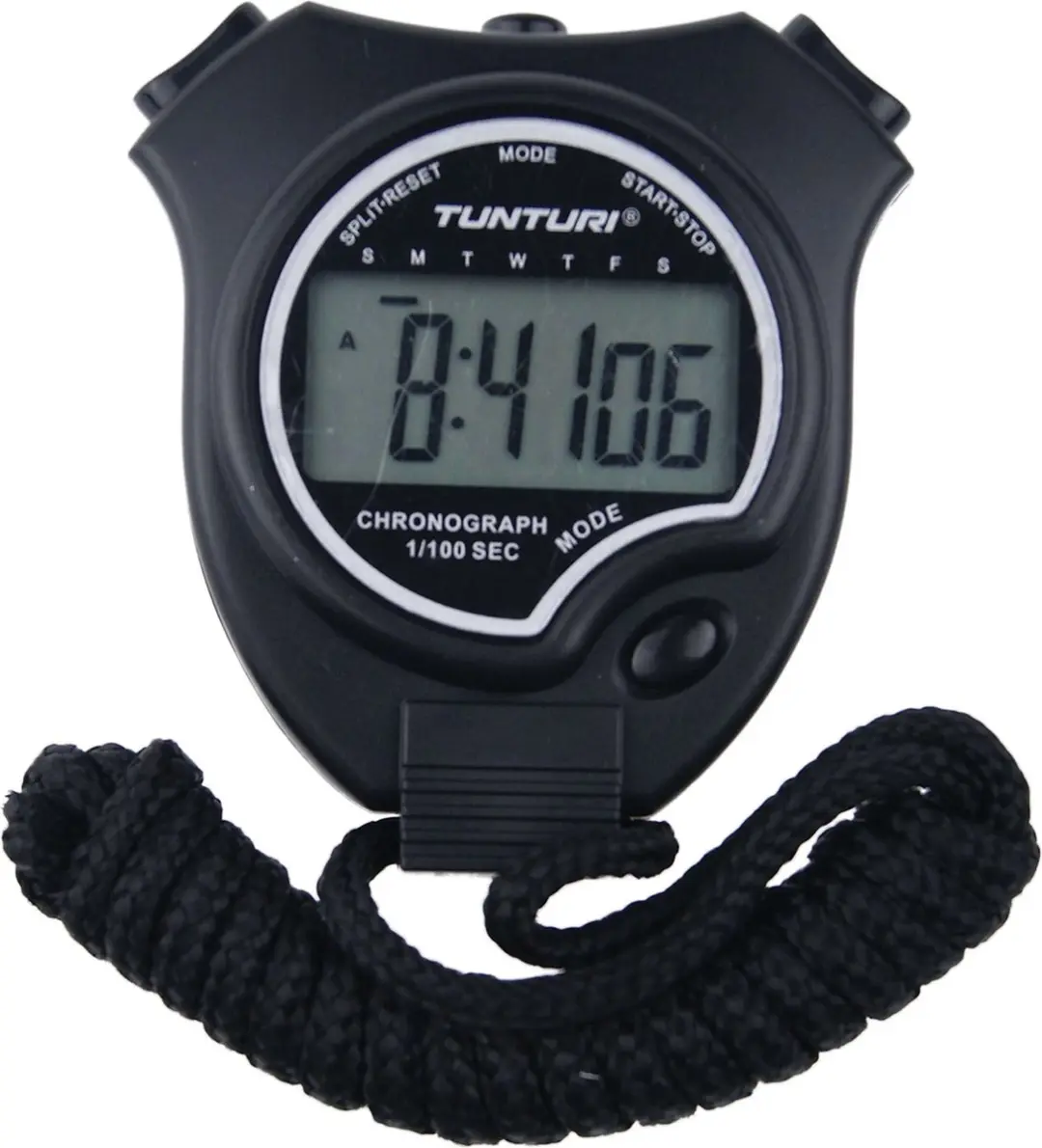 Tunturi Basis Digitale Stopwatch - Zwart
