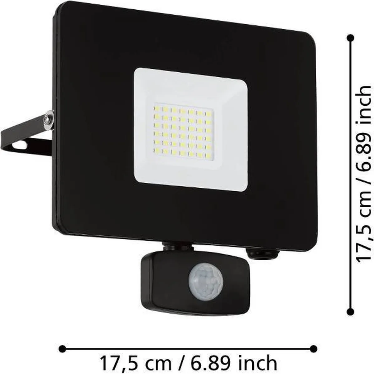 Eglo Faedo 3 Buiten Wandlamp Zwart - 5000K